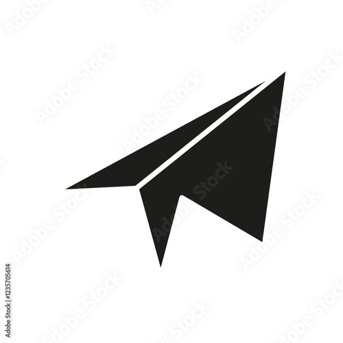 Letter icon in glyph style