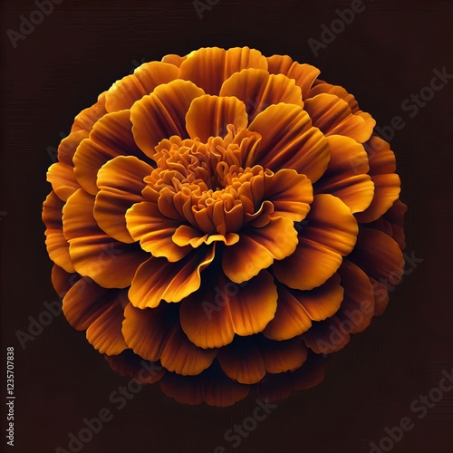 Terracotta Touch A touch of terracotta orange bleeds into the ye