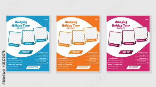 New Travelling Flyer design  template