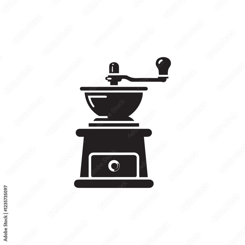 Coffee Grinder icon vector symbol design art illustration Coffee Grinder icon vector symbol design art illustration