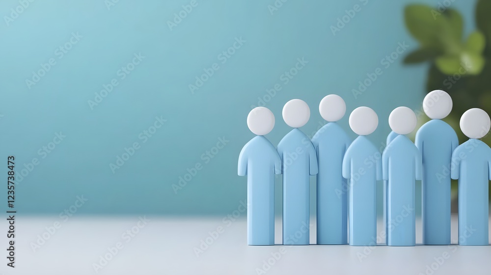 Corporate Business Growth and HR Recruitment Strategies Concept in 3D Corporate Business Growth and HR Recruitment Strategies Concept in 3D