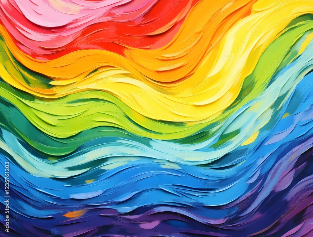 Obraz premium Colorful rainbow background. Gradient rainbow gay concept. LGBTQ transgender symbol and rainbow gradient background Stock Photo photography