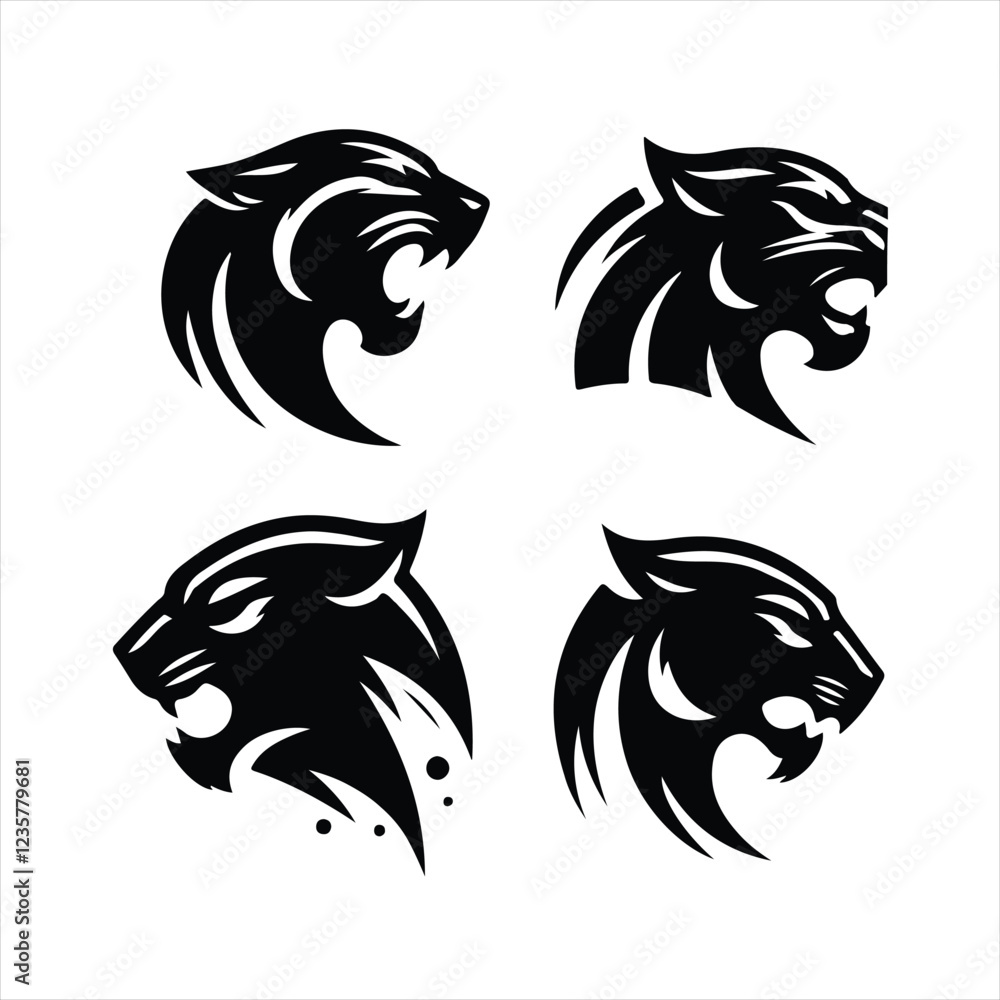 Fototapeta premium Panther Logo Design
