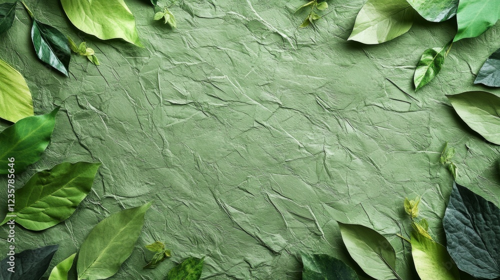 Fototapeta premium Green Herb Water plantains