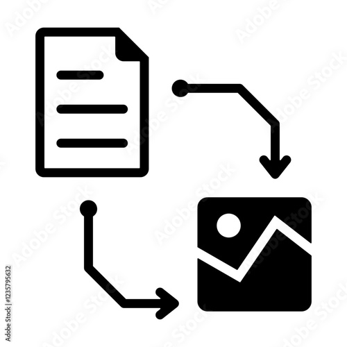 Text To Image Ai Icon