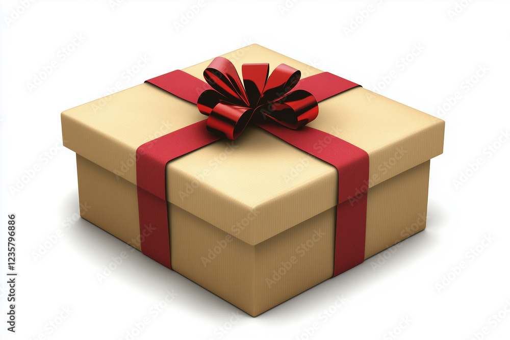 Obraz premium Gift box. Generative Ai.