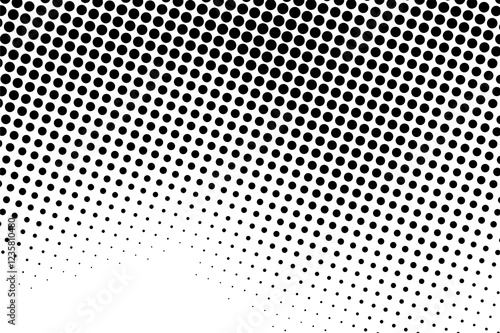 abstract gradient halftone dots background Pop art template texture Vector illustration	