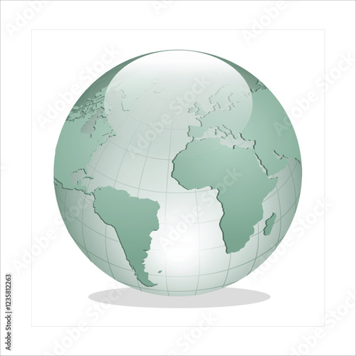 creative world map design vector