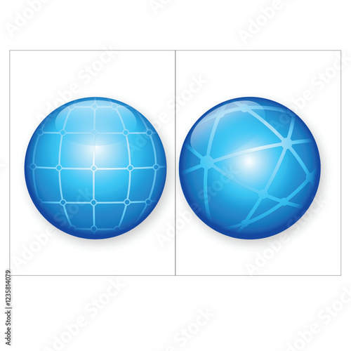creative world map design vector