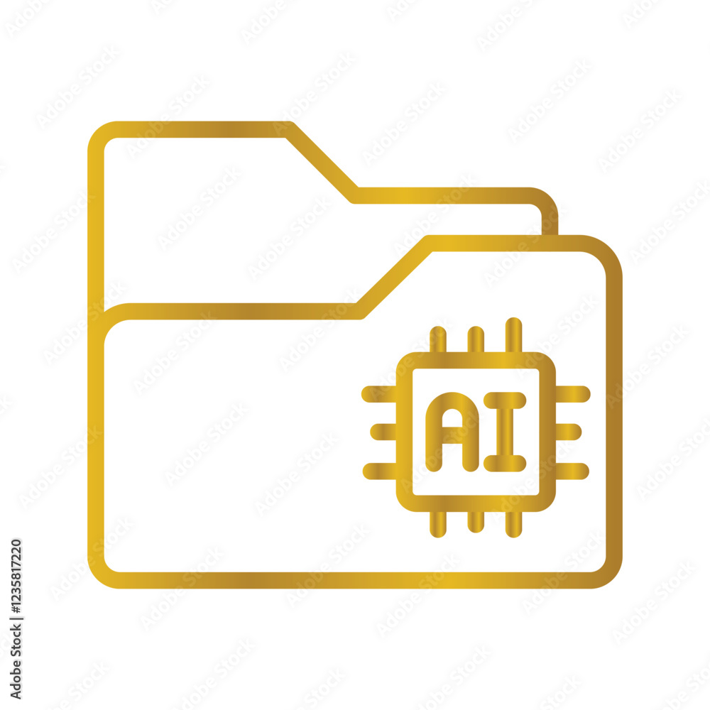 Ai Folder Gradient icon , vector, pixel perfect, illustrator file
Ai Folder Gradient icon , vector, pixel perfect, illustrator file