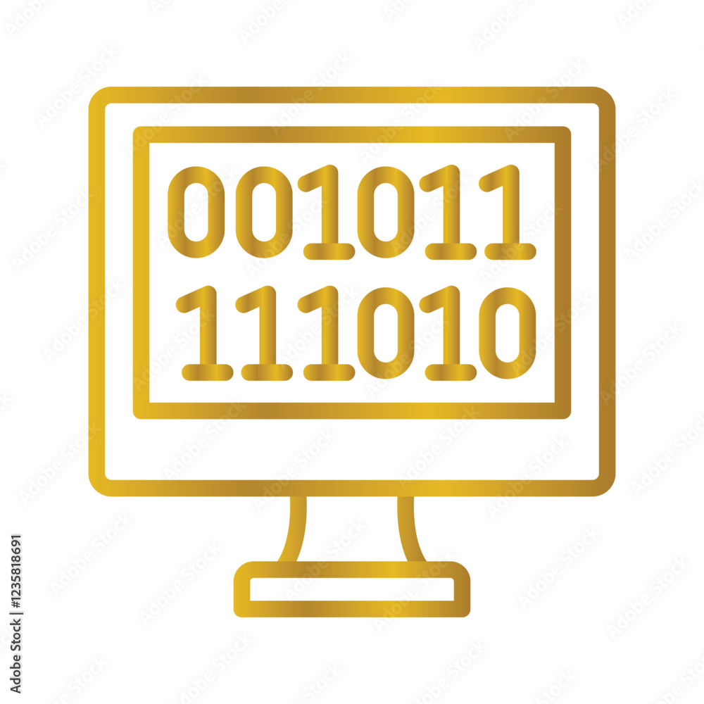 Binary Code Gradient icon , vector, pixel perfect, illustrator file
Binary Code Gradient icon , vector, pixel perfect, illustrator file