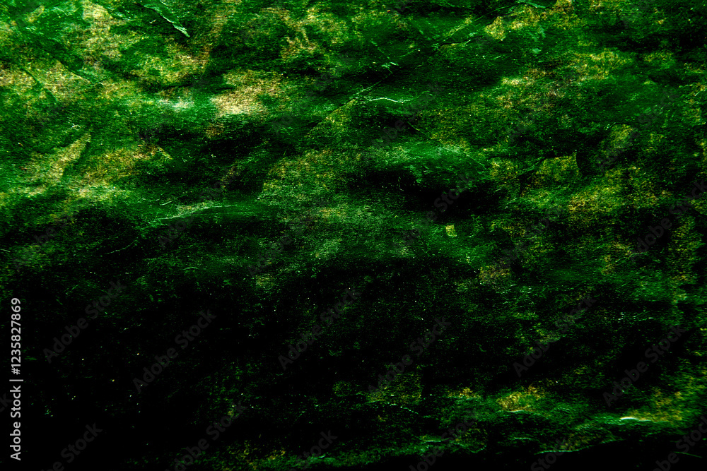 dark art background with emerald green stains dark art background with emerald green stains