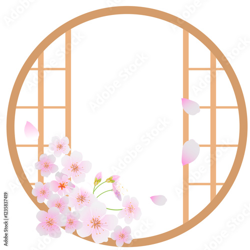 桜のフレーム