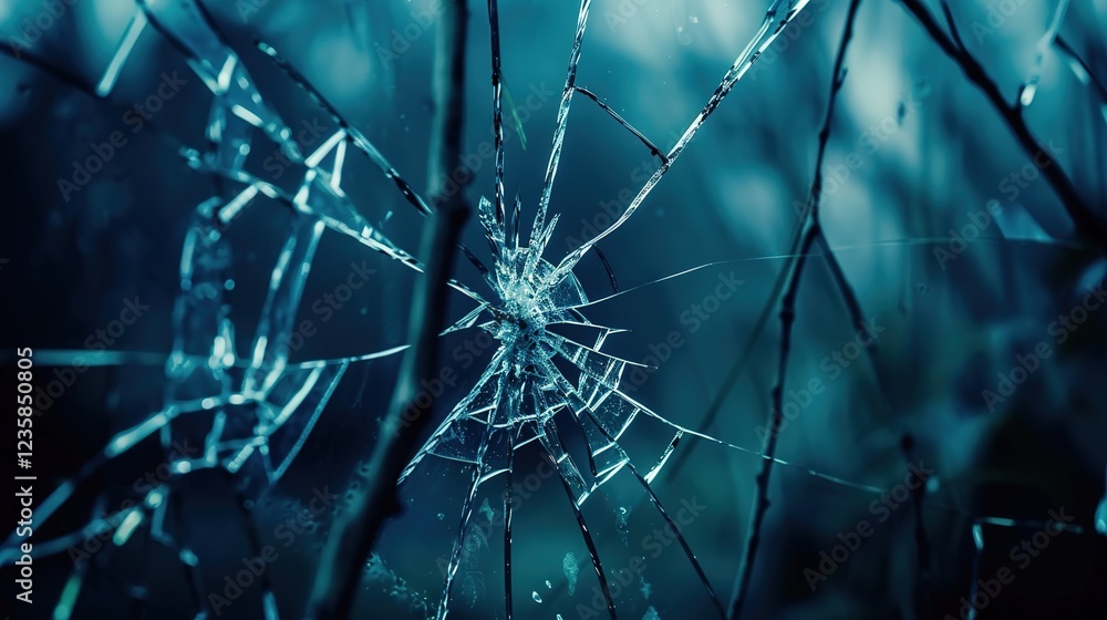 hate, crime, violence, discrimination, prejudice, Close-up of a shattered glass window symbolizing the impact of hate crime, representing violence, destruction, and societal issues in a powerful visua hate, crime, violence, discrimination, prejudice, Close-up of a shattered glass window symbolizing the impact of hate crime, representing violence, destruction, and societal issues in a powerful visua