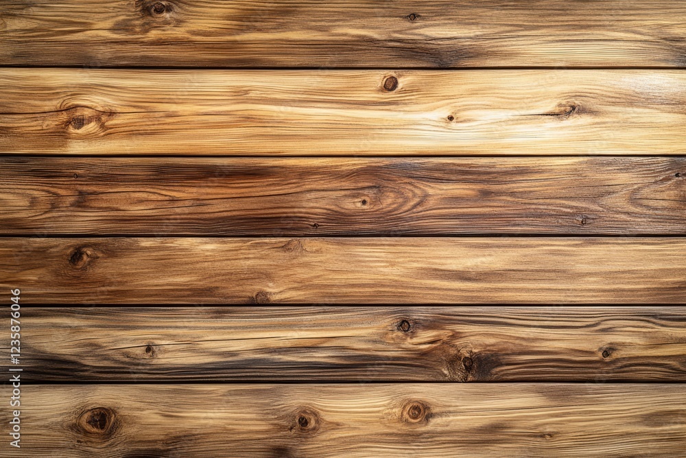 Horizontal rustic brown wood planks background texture. Horizontal rustic brown wood planks background texture.