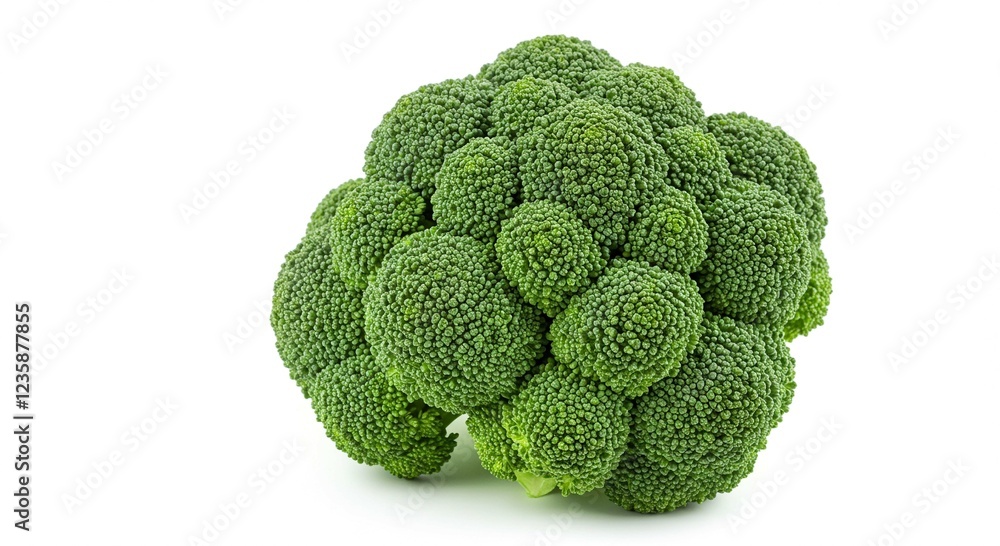 Fresh Green Broccoli Floret Close Up Vegetable Photography Healthy Food Ingredient Fresh Green Broccoli Floret Close Up Vegetable Photography Healthy Food Ingredient