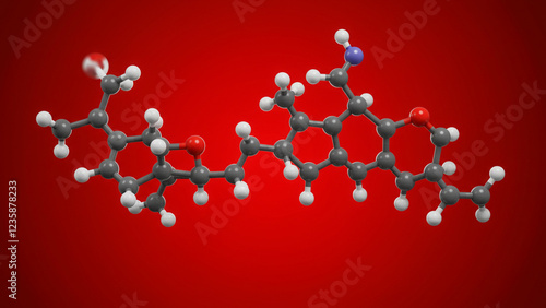 The configuration of molecular components