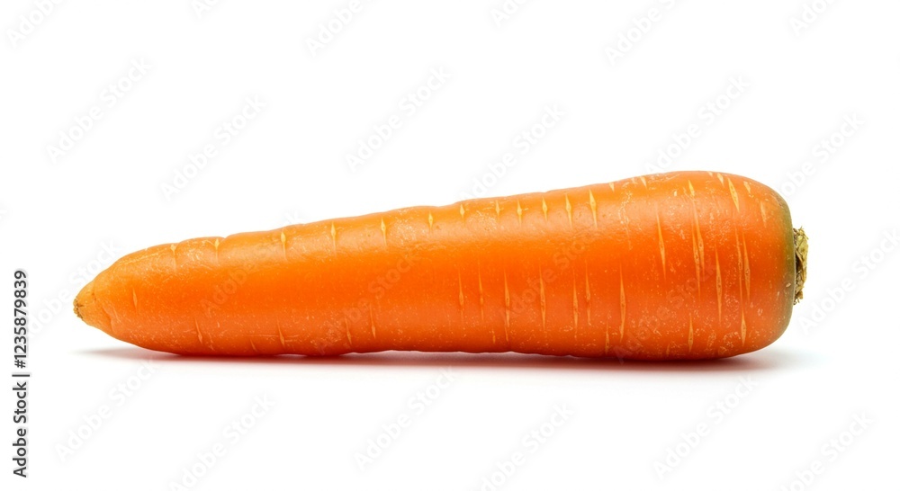 Fresh Orange Carrot Vegetable Isolated on White Background Healthy Food Raw Carrot Produce Fresh Orange Carrot Vegetable Isolated on White Background Healthy Food Raw Carrot Produce