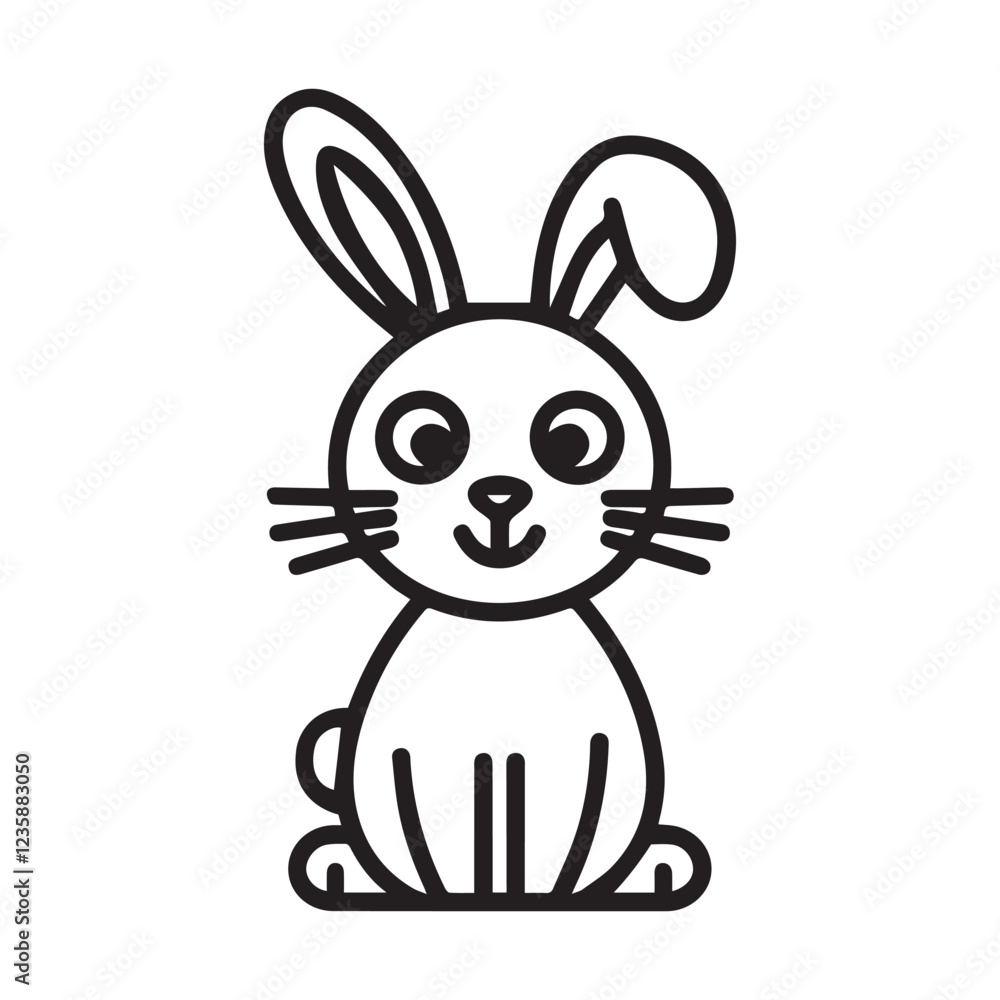 Fototapeta premium easter bunny rabbit
