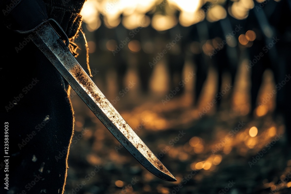 Rusty sword sunset warrior battleground Rusty sword sunset warrior battleground