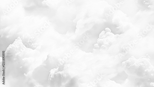 white fluffy cumulus clouds. White cloudy sky for background. Black grey Sky with white cloud and clear abstract . Blackdrop for wallpaper backdrop background.