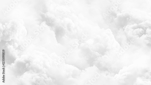 white fluffy cumulus clouds. White cloudy sky for background. Black grey Sky with white cloud and clear abstract . Blackdrop for wallpaper backdrop background.