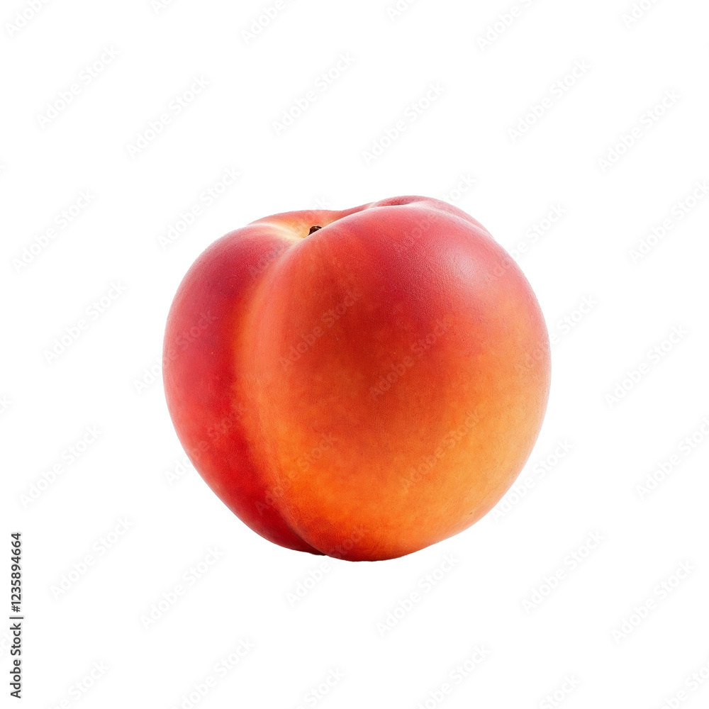 peach isolated on white background peach isolated on white background