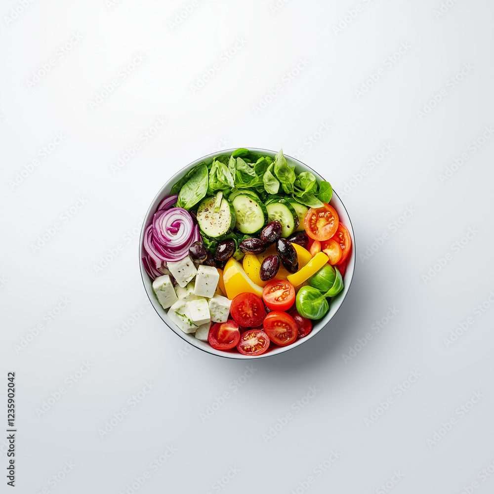 Healthy salad bowl food photography Healthy salad bowl food photography