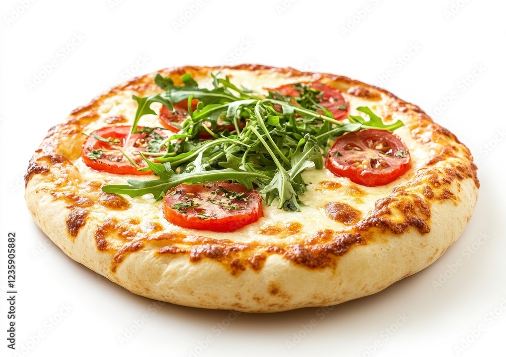 Delicious Tomato and Arugula Pizza Recipe Delicious Tomato and Arugula Pizza Recipe