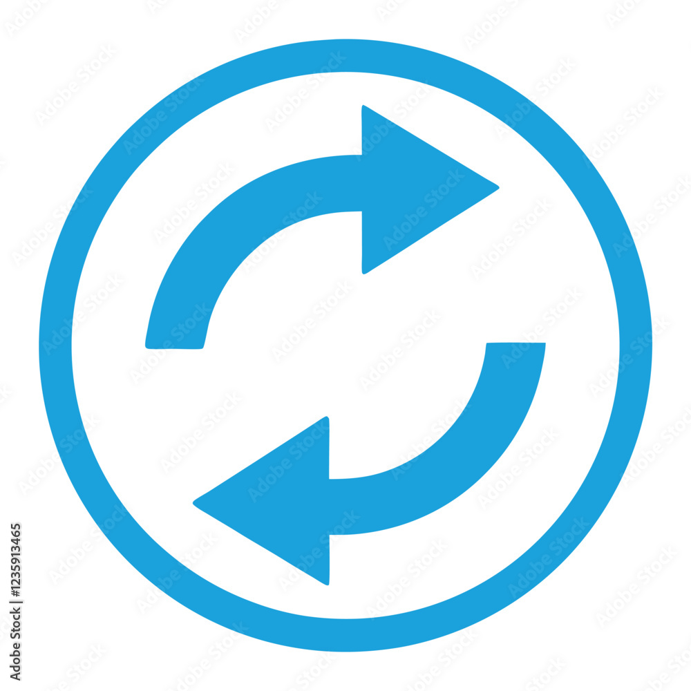 Retweet Icon Vector Design for Social Media Sharing - Editable Graphic Illustration Retweet Icon Vector Design for Social Media Sharing - Editable Graphic Illustration