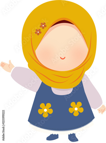 Hijab Girl Expression