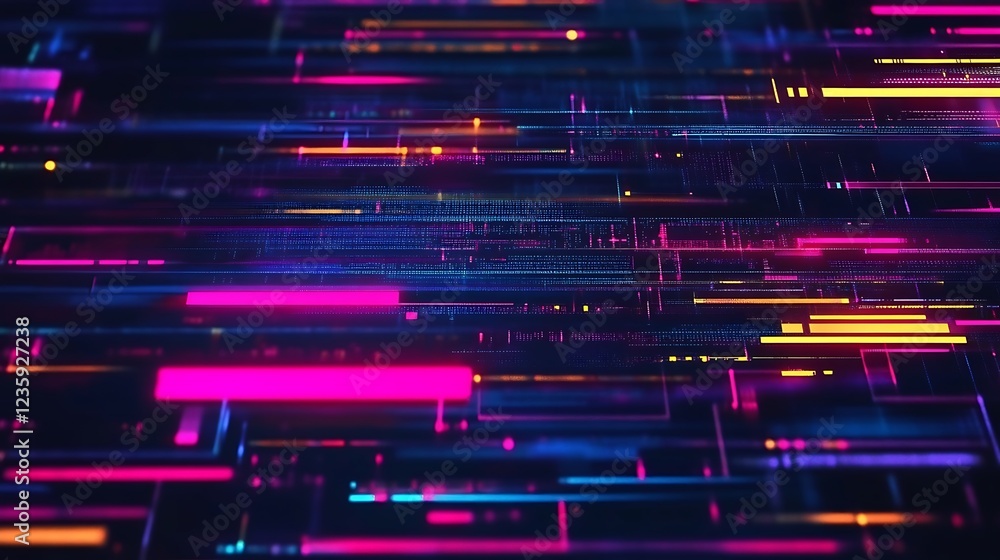 Abstract digital data stream background. Possible use for technology articles Abstract digital data stream background. Possible use for technology articles