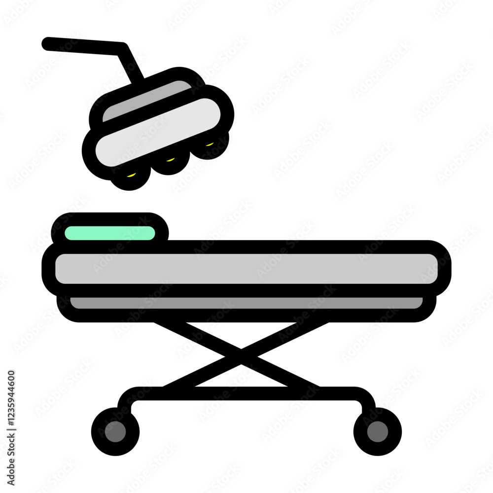 Operation Theatre Vector Filled Icon Design Operation Theatre Vector Filled Icon Design
