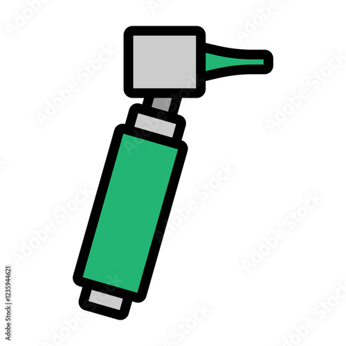 Otoscope Vector Filled Icon Design