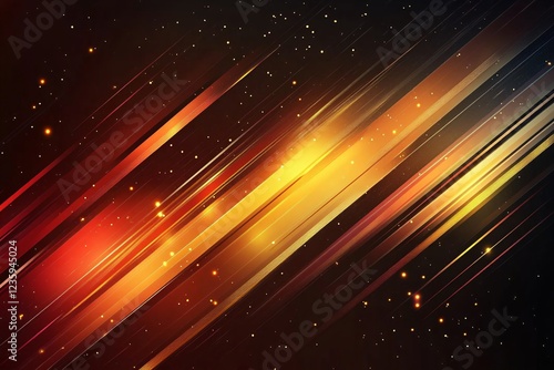 Abstract Golden And Red Diagonal Lines Background photo