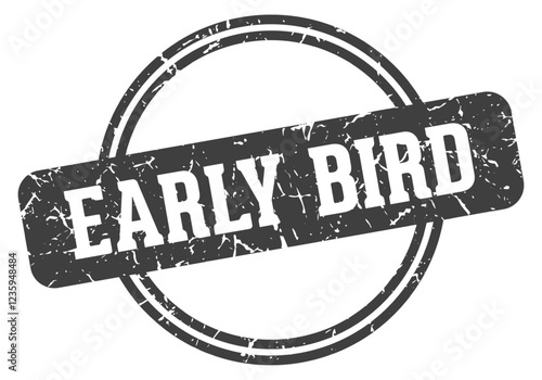 early bird stamp