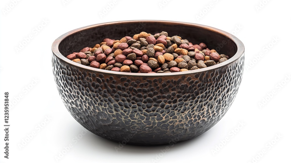 Cat Food in Bowl on Clear white Background HD Image for Use in Creative and Pet Photography Projects Cat Food in Bowl on Clear white Background HD Image for Use in Creative and Pet Photography Projects