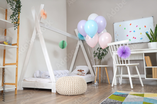 Interior of child's bedroom...