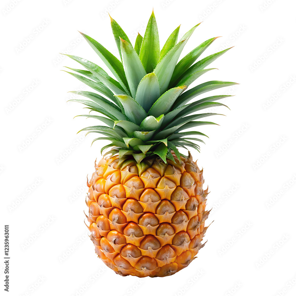 Fototapeta premium Pineaplle on transparant background.