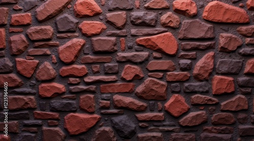 Bold Warmth: Close-Up of a Richly Textured Red Stone Wall.
Rustic Elegance: Exploring the Beauty of Dark and Red Stones.
Dramatic Depth: A Detailed Look at a Vibrant Stone Wall