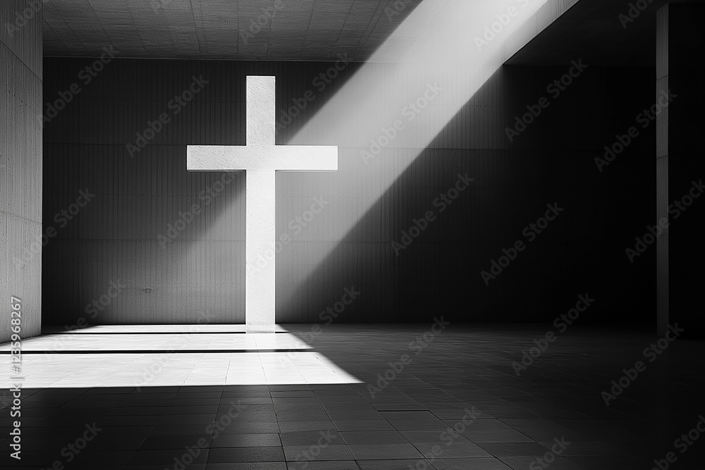 Naklejka premium the cross of Jesus Christ