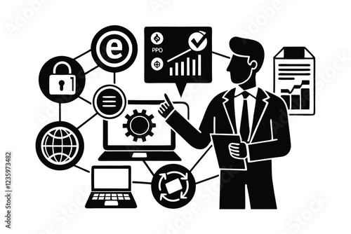 social network concept