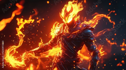 Wallpaper Mural Flame Effect Torontodigital.ca