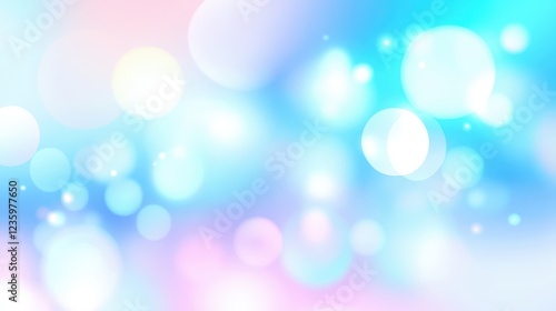 Soft Blurred Background with Pastel Blue and Pink Hues Perfect for Creating a Calming and Serene Atmosphere in Design Projects