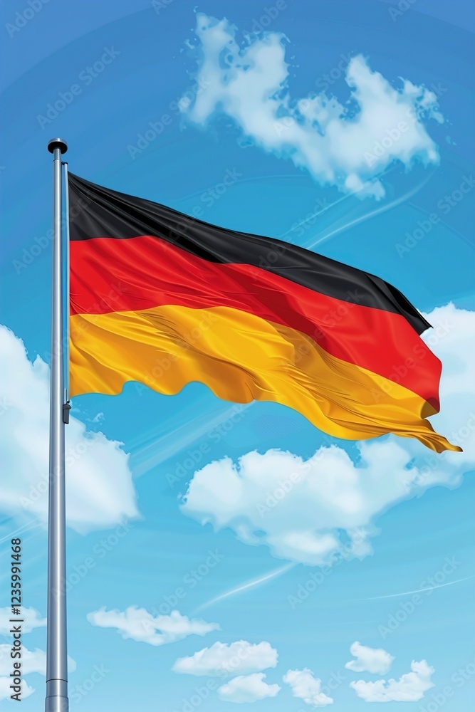 the Germany Flag Fly the Germany Flag Fly