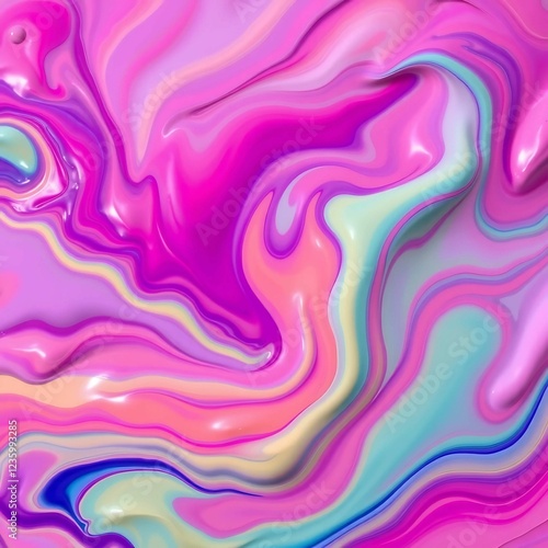 Retro Abstract Bokeh and Light Leaks Shimmer Texture