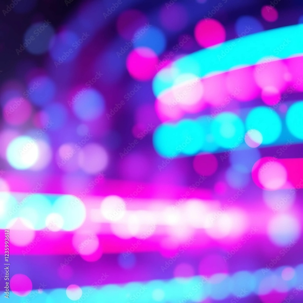 Fototapeta premium Retro Abstract Bokeh and Light Leaks Shimmer Texture