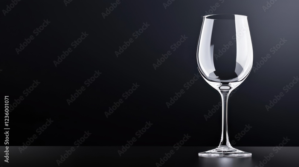 close up glass on black background close up glass on black background