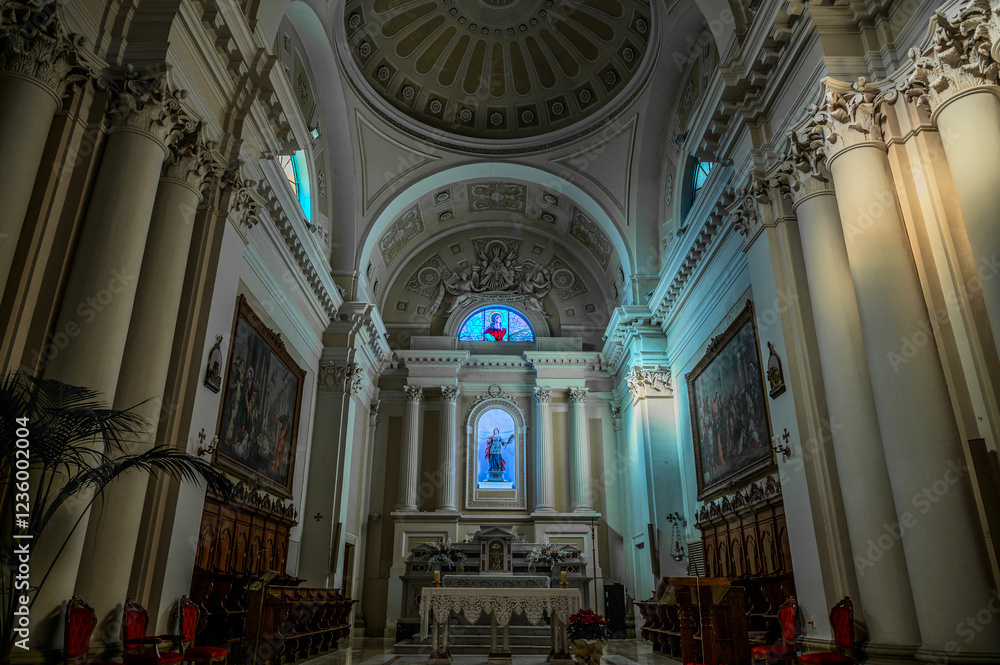 Obraz premium Lanciano. Parish Church of Santa Lucia.