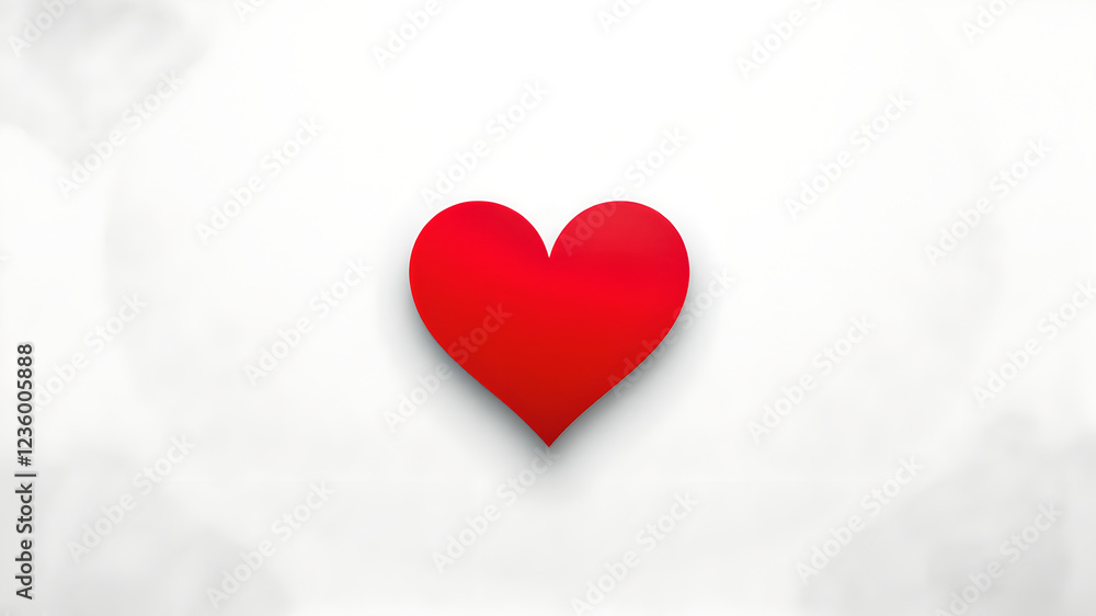 heart gradient on white gray background heart gradient on white gray background